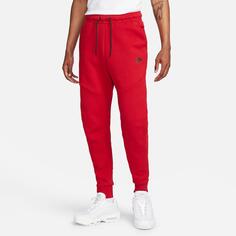 Брюки-джоггеры Nike Tech Fleece Taped, красный