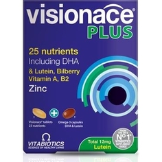 Vitabiotics Visionace Plus 28 таблеток + 28 капсул Vi̇tabi̇oti̇cs