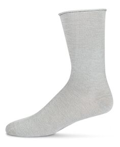 Женские носки с круглыми манжетами Back to Basics MeMoi, серый