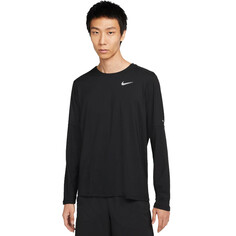 Спортивный топ Nike Dri-FIT Element Running Crew, черный