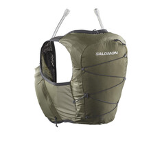 Рюкзак Salomon Active Skin 8 With Flasks, зеленый