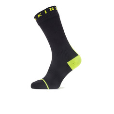 Спортивный топ SealSkinz Waterproof All Weather Mid Length Socks With Hydrostop, черный
