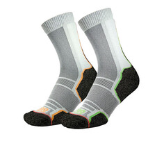 Носки 1000 Mile Trek Repreve Recycled Socks Twin Pack, серый