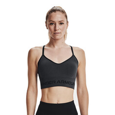 Спортивный бра Under Armour Seamless Low Long Heather, серый