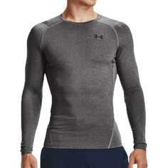 Спортивный топ Under Armour HeatGear Armour Comp Long Sleeve, серый