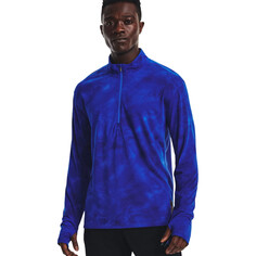 Спортивный топ Under Armour Run Anywhere Streaker Half Zip, синий