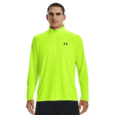 Спортивный топ Under Armour Tech 2.0 Half Zip, зеленый