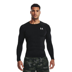 Спортивный топ Under Armour HeatGear Armour Comp Long Sleeve, черный