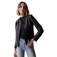 Куртка Salsa Jeans Basic Leather, черный