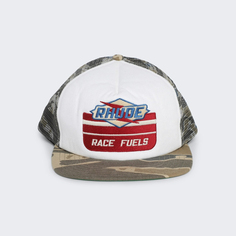 Бейсболка Rhude Tiger Camouflage Trucker, белый/мультиколор