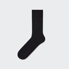 Ребристые носки Uniqlo, черный