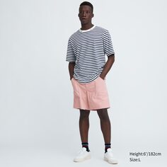 Вельветовые шорты Uniqlo, розовый