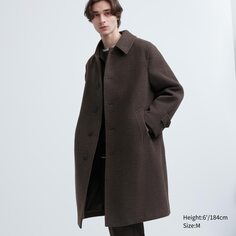 Балмаканское пальто Uniqlo, темно коричневый