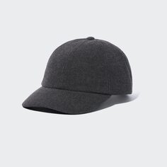 Шерстяная шапка Uniqlo, темно-серый
