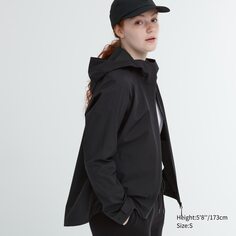 Парка Blocktech Uniqlo, черный