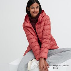 Пуховик Uniqlo Ultra Light Down, оранжевый