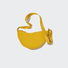 Круглая мини-сумка на плечо Uniqlo, желтый