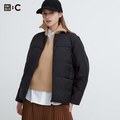 Легкий пуховик Uniqlo, черный