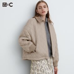 Куртка Pufftech Uniqlo, бежевый