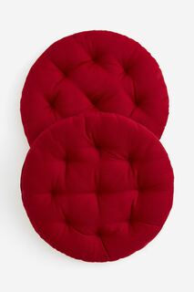 Подушки для стула H&amp;M Home, 2 предмета, красный
