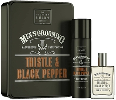Парфюмерный набор Scottish Fine Soaps Men’s Grooming Thistle &amp; Black Pepper