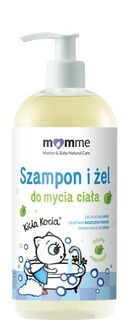 Momme Kicia Kocia Zielone Jabłuszko 2w1 гель для душа и шампунь 2в1 для детей, 500 ml