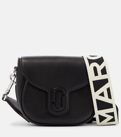 Маленькая кожаная седельная сумка J Marc. Marc Jacobs, черный