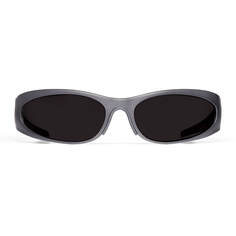 Солнцезащитные очки Balenciaga Reverse Xpander 2.0 Rectangle &apos;Dark Grey&apos;, серый