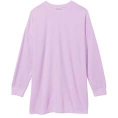 Ночная рубашка Victoria&apos;s Secret Glow Waffle Long-Sleeve, лиловый