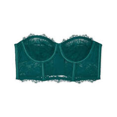 Бюстгальтер Victoria&apos;s Secret Very Sexy Archives Rose Lace, темно-зеленый