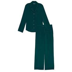 Пижама Victoria&apos;s Secret Modal Long, темно-зеленый