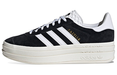 Кроссовки женские Adidas Originals Gazelle Bold Core, черный / белый