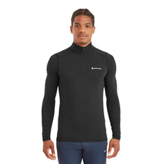 Спортивный топ Montane Dart XT Zip Neck, черный