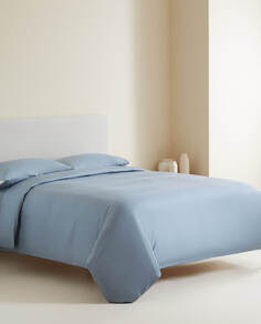 Пододеяльник Zara Home Cotton Percale, синий