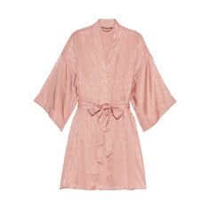 Халат Victoria&apos;s Secret The Tour &apos;23 Icon Satin, светло-розовый