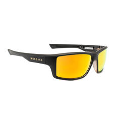 солнцезащитные очки из фольги MUNDAKA, черный / оранжевый