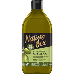 Nature Box Шампунь Olive Oil для поврежденных волос с оливковым маслом 385мл