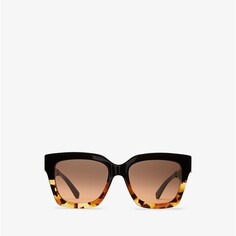 Солнцезащитные очки Michael Kors Berkshires, черный/коричневый