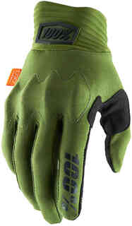 100% Cognito Велосипедные перчатки, зеленый