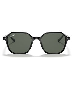 Поляризованные солнцезащитные очки john, rb2194 53 Ray-Ban, черный