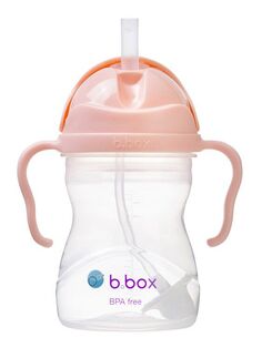 B.box бутылка для воды с соломенной крышкой Gelato Tutti Frutti. 240 мл, 1 шт.