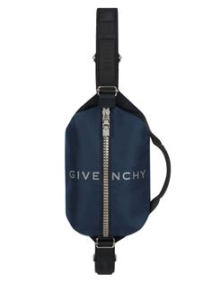 Поясная сумка на молнии с логотипом Givenchy, нави