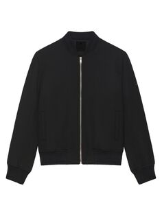Куртка-бомбер из шерсти Givenchy, черный