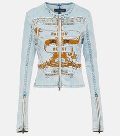 Лучшая джинсовая куртка Парижа Y/PROJECT, синий