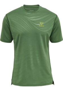 Спортивная футболка Hummel, зеленый