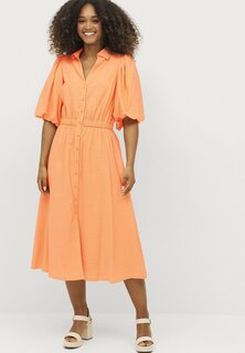 Платье-рубашка Ellos, оранжевый