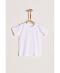 Белая футболка унисекс для малышей, унисекс, самые мягкие цвета пима, белая футболка с короткими рукавами, изготовленная из перуанского хлопка пима премиум-класса babycottons