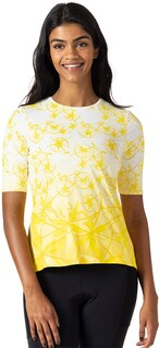 Велосипедная футболка Soleil Flow – женская Terry, желтый