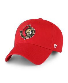 Мужская красная регулируемая кепка Ottawa Senators Legend Mvp &apos;47 &apos;47 Brand