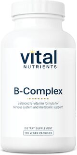 Комплекс витаминов группы B Vital Nutrients, 120 капсул